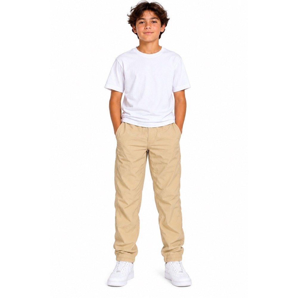 Polo Ralph Lauren Jogger Pants Cotton Khaki Utility Preppy Gorpcore XL 18-20 Tan